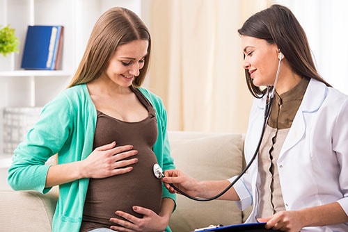 Pregnancy care with normal delivery and LSCS